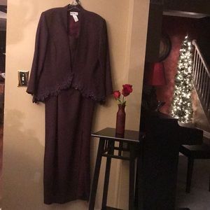 💖REDUCED💖 Karen Miller 2 Pc. Evening Gown